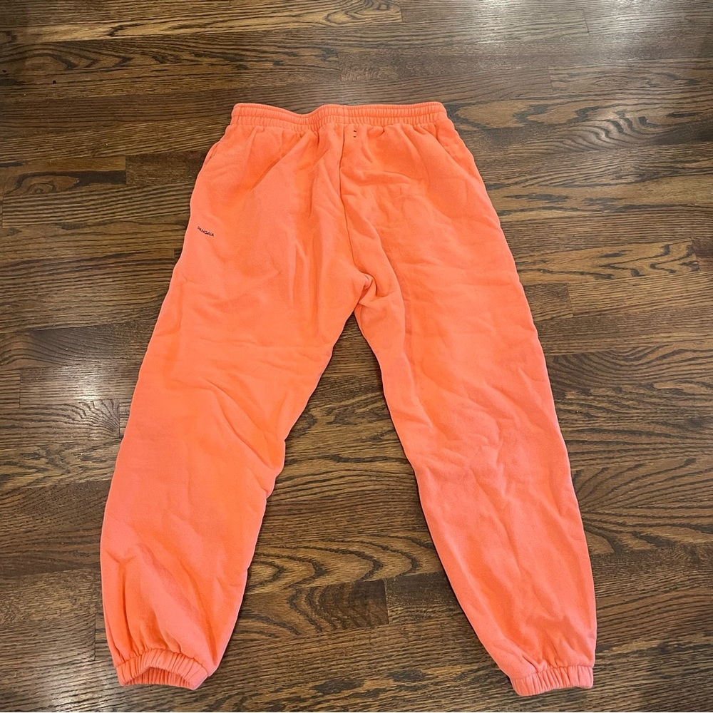 Pangaia Track Pants Coral Peachy Orange Unisex Size Medium